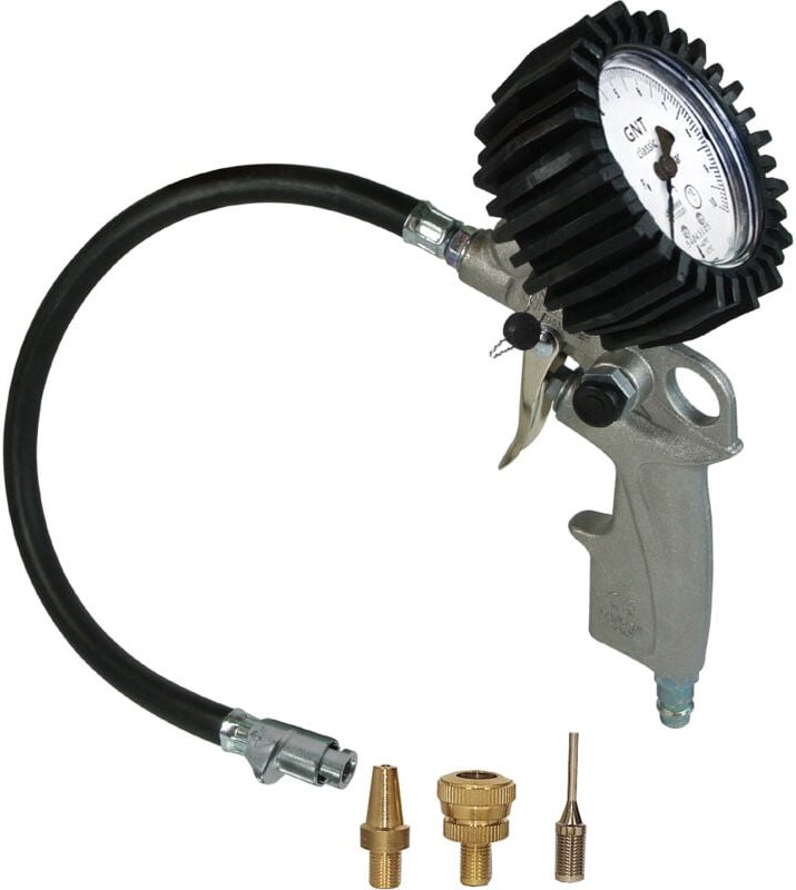 DF-Reifenfüller geeicht mit Gentilin Quik-Lok + 3er Adapter Set