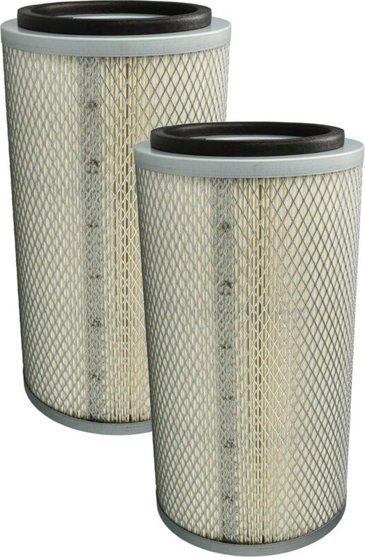 2x Filterpatrone kompatibel mit Lincos LN-SBC350, LN-SB28, LN-SBC420 Sandstrahlkabine - Papier-Filter mit Maschengitterk...