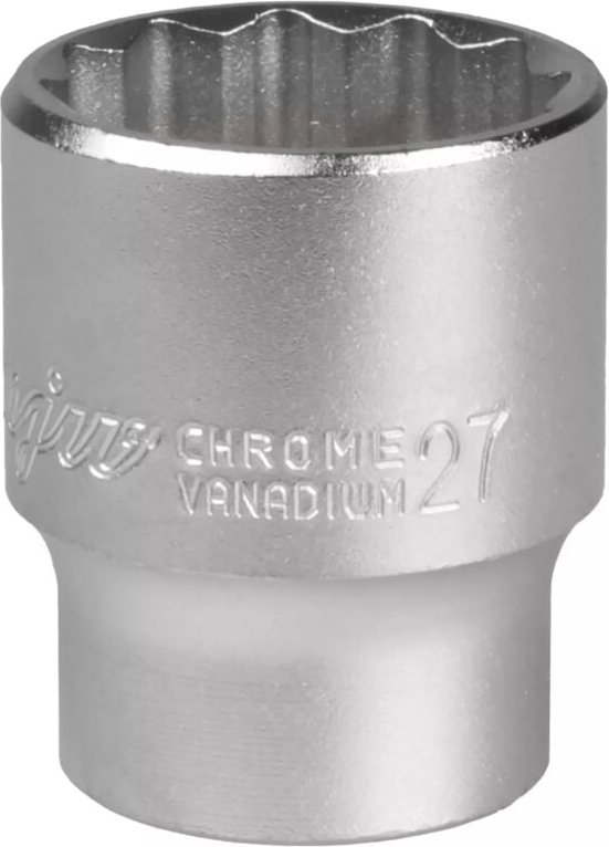 MJW Stecknuss 1/2" 12-kant 27 mm