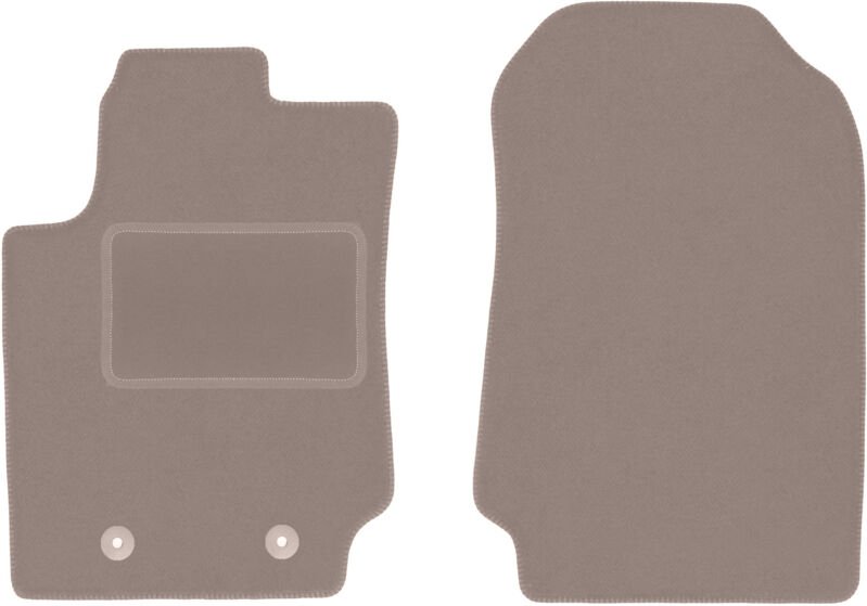 Beige Vordermatten für: Ford Ranger Raptor Pickup (2019-)