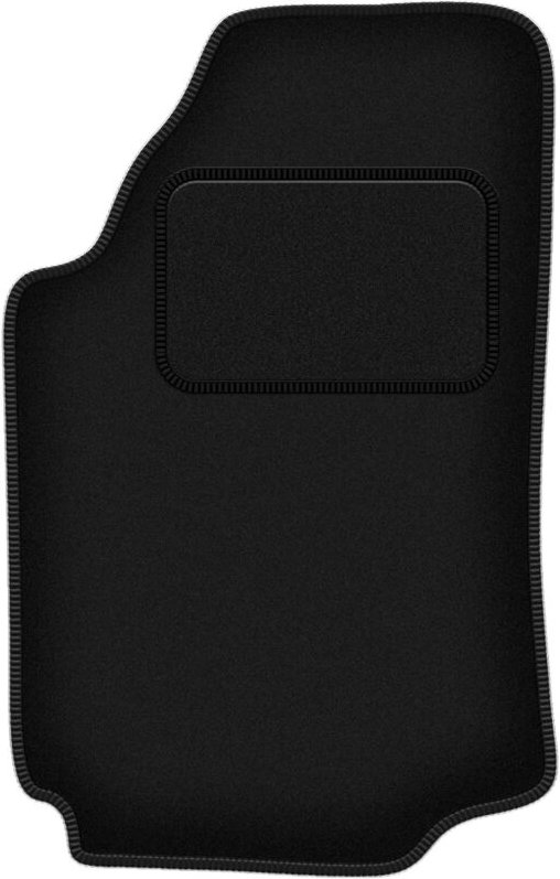 Fahrermatte schwarz für: Audi 100 C3 Limousine, Avant (1983-1991)