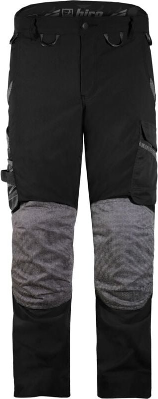 Hiro Arbeitshose - Knie gefüttert - 12106-36-Schwarz - Bosseur