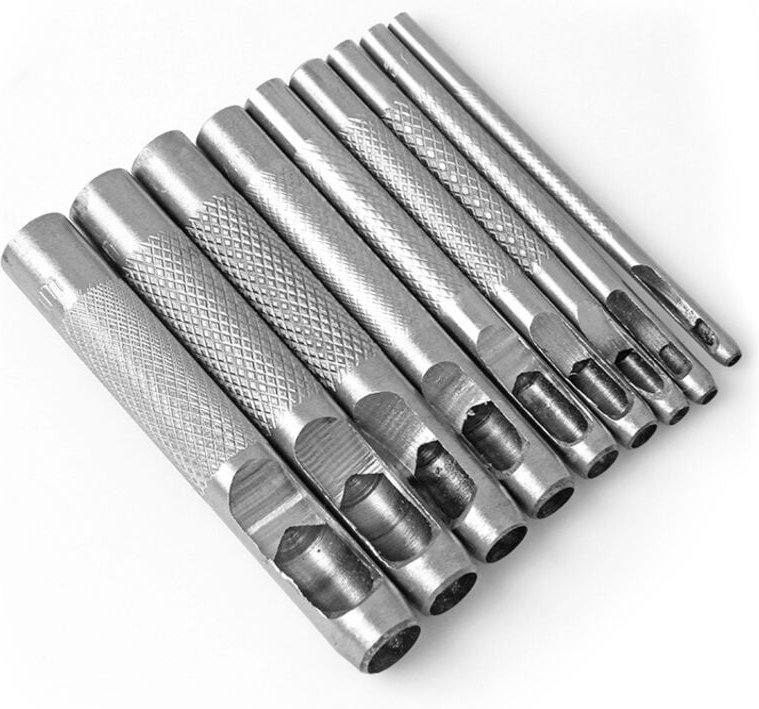 Thumbnail - Rundstahl-Hohlstanzer, 1 mm bis 10 mm, Hohlleder-Stanzer, Leder-Hohllochstanzer - Ahlsen