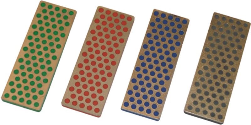 Diamant-Abziehstein W6F 150 x 50 mm Ausführung fein Farbe rot