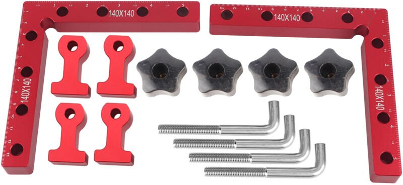 Zoternen - 3-teiliges C-Klemmen-G-Klemmen-Set, robustes Set, Holzbearbeitungsklemme, Schweißen, Handgriffhalter, Tischle...