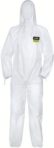 1759511 Overall Disposable Coveralls weiß l - Uvex