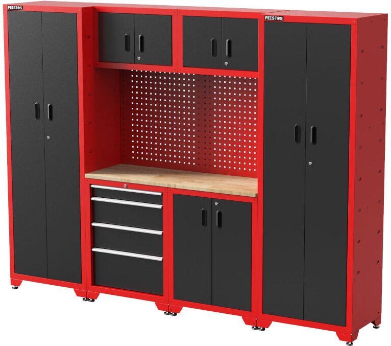 Werkstatteinrichtung Juno 14 Metall Werkstattschrank - Feistos