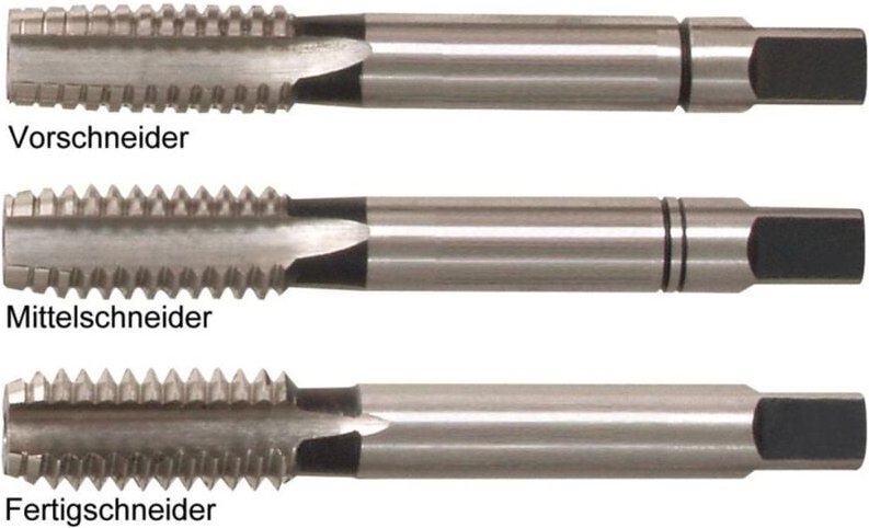 Thumbnail - Forum Handgewindebohrer-Satz DIN 2184 UNC HSS 5-40