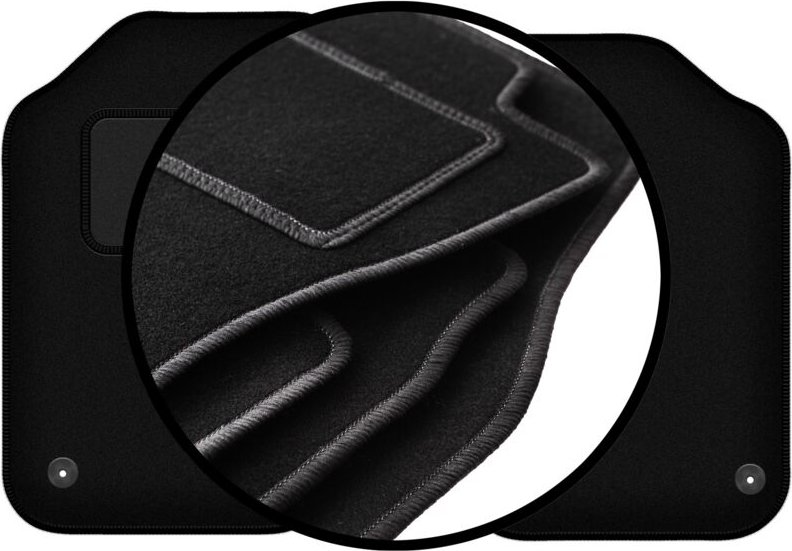 Komplettset Veloursmatten für: MG F / TF Coupé, Cabrio (2007-2011)