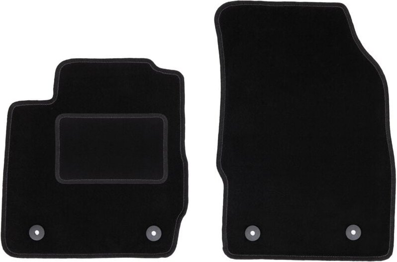 Vordere Matten schwarz für: Mazda 2 II Fließheck (2007-2015)
