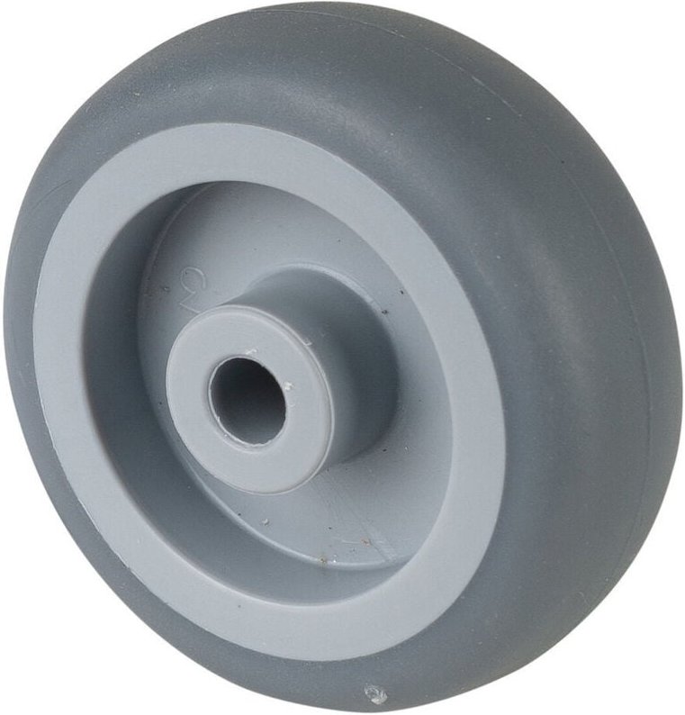 Gummirad 50mm A80.054 Kst. Gl Blaugrau Radkörper - Bs Rollen