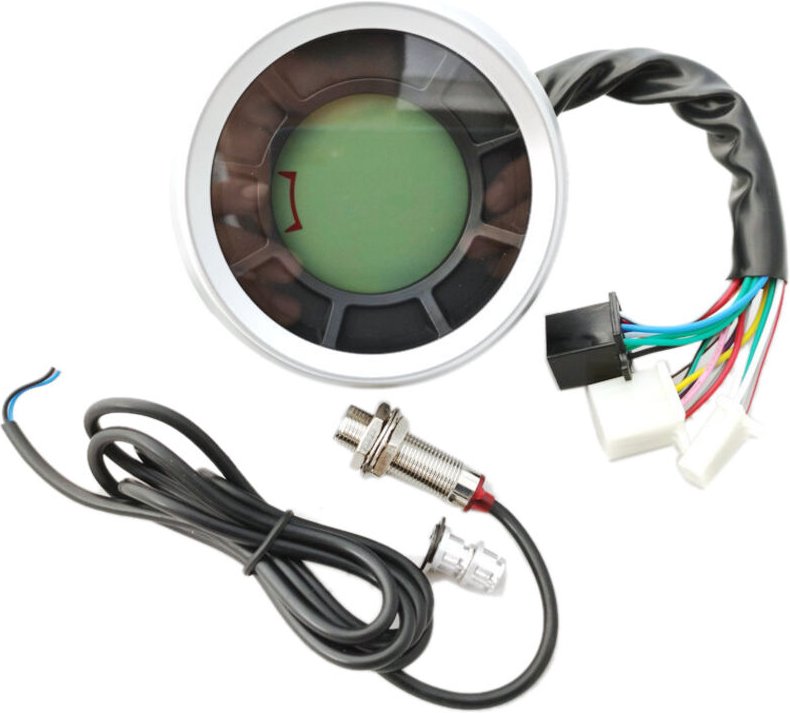 Universeller Digitaler lcd Geschwindigkeitmesser KilometerzäHler Tachometer Zylinder Getriebe Drehzahlmesser für