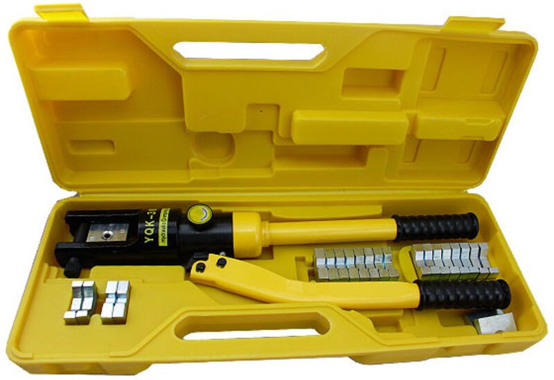 SWANEW Hydraulische Crimpers Presszange Crimpzange 10 bis 300 mm² Quetschzange Kabelschuhe Zange