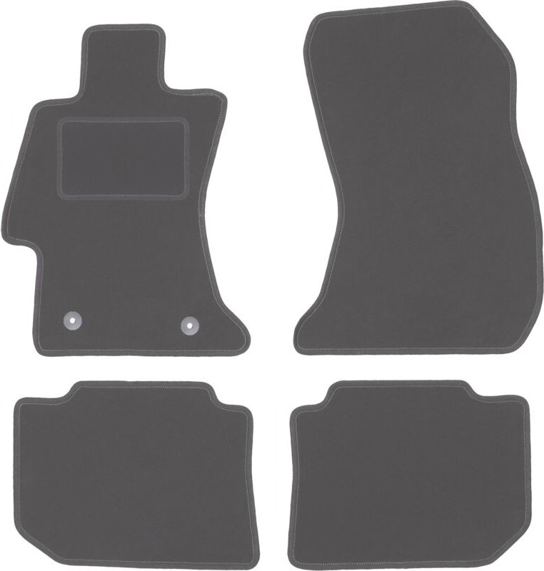 Graphit-Fußmatten für: Subaru Outback V Kombi (2014-)