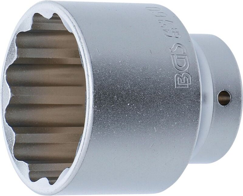 Steckschlüssel-Einsatz Zwölfkant Antrieb Innenvierkant 20 mm (3/4") SW 60 mm