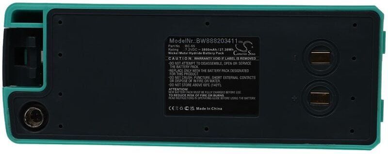 Vhbw - Akku Ersatz für Nikon BC-65 für Messgerät (3800mAh, 7,2V, NiMH)