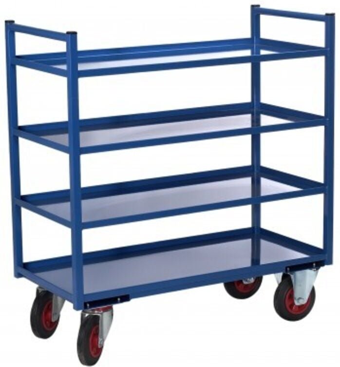 Multiebenen-Wagen mit 4 Etagen aus Blech 935 x 435 mm 400 kg Fimm 880000558