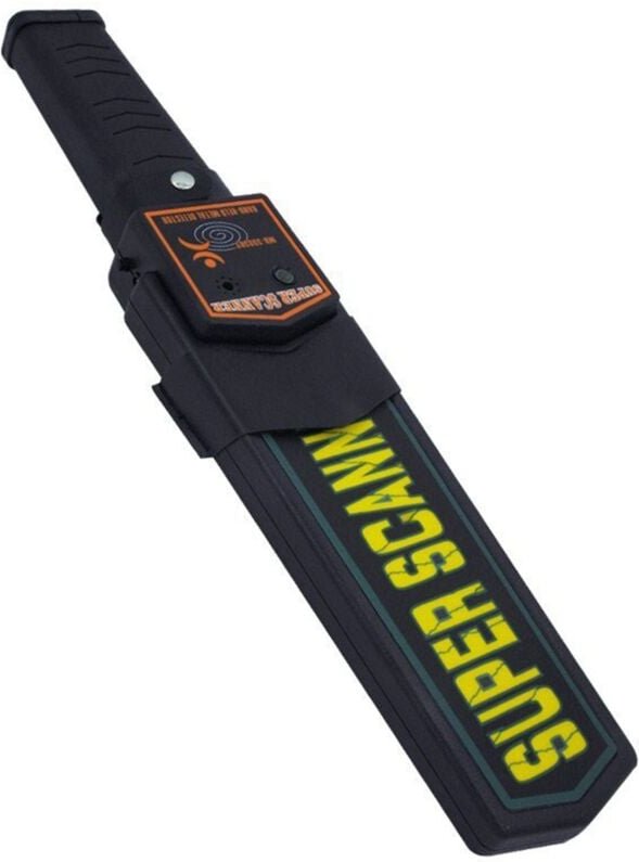 Jeffergarden Handmetalldetektor mit Alarmlampe, hochpräziser Scanner für die Sicherheitsüberprüfung im Freien