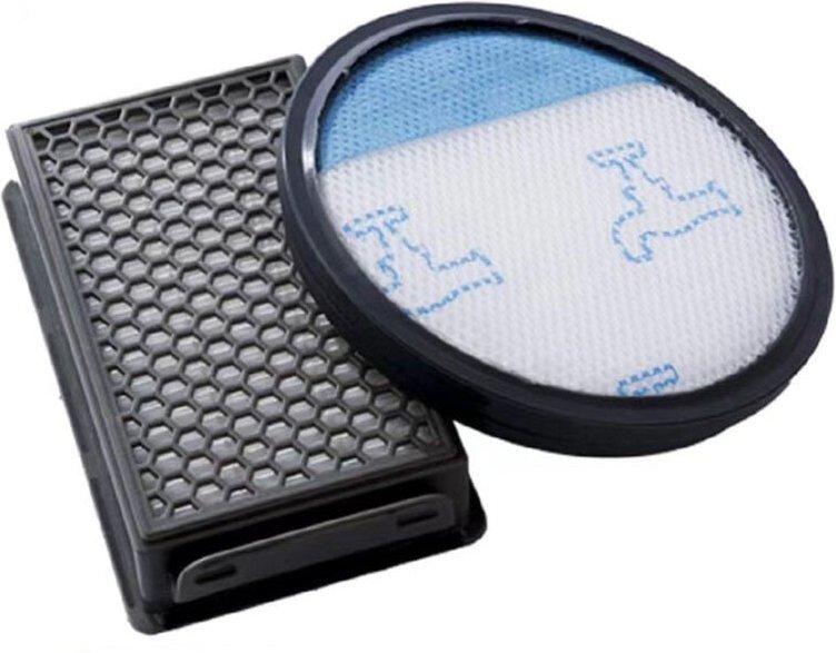 Kit mit 2 Staubsaugerfiltern (HEPA-Filter, Vormotorfilter), kompatibel mit Moulinex MO3718PA, MO3723PA, MO3751PA, MO3774...