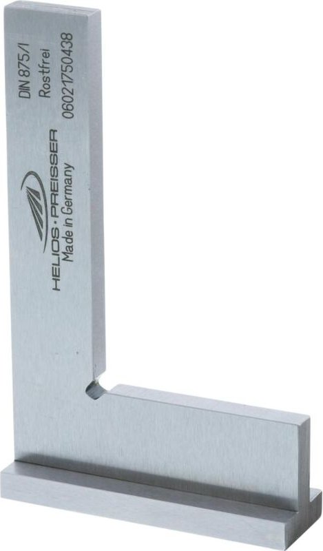 Helios Preisser - Anschlagwinkel gg 1 (din 875, für Winkelprüfungen, 200x130mm)