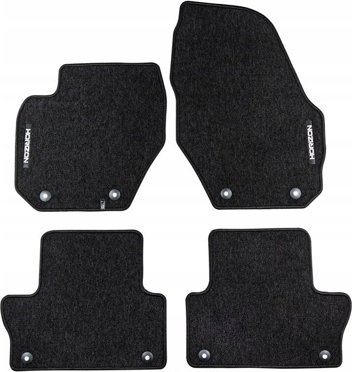 VELOURS MATS auto wischblätter Volvo XC60 1 2008-2017 HZ