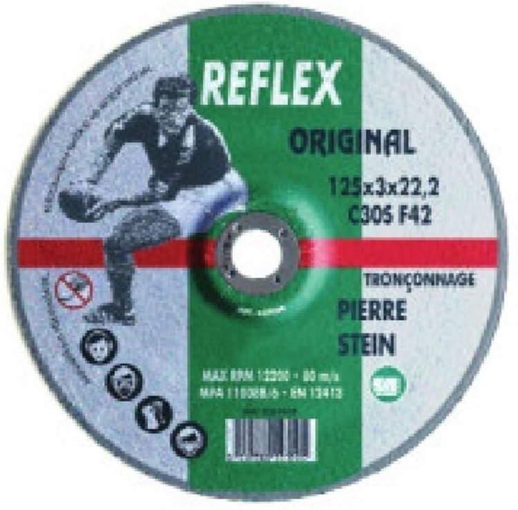 Trennscheibe für Metalle mit flacher Nabe Ø 350 mm Outifrance