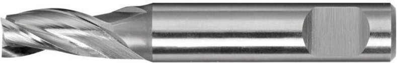 Minibohrnutenfräser Nenn-Ø 2,5 mm HSS-Co8 din 1835 b Schneidenanzahl 3 kurz
