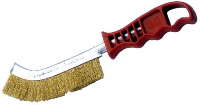 Bellota - 50806-A Handbürste mit Kunststoffgriff, gerader Messingflügel