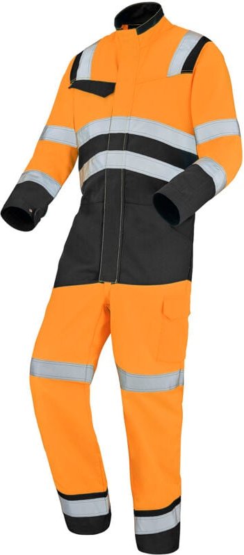 Kombination 1 Fag Fluo Safe Xp Orange Fluo/grau Charcoal 3xl - Fr(60-62)