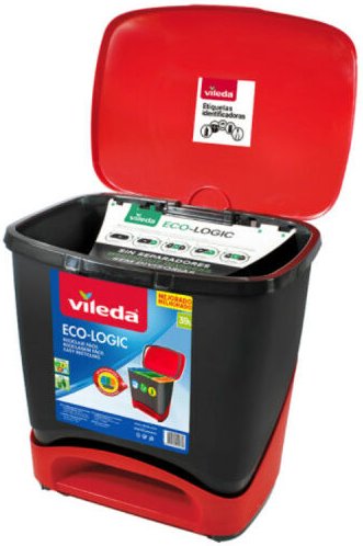 Kompakt-Recyclingbehälter 142239 Vileda