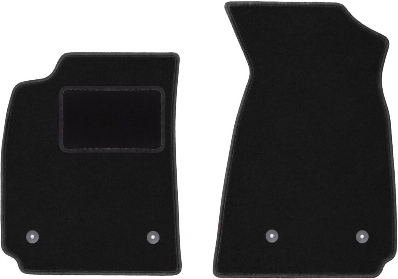 Vordere Matten schwarz für: Audi A4 B5 Limousine, Kombi, Avant (1995-1999)