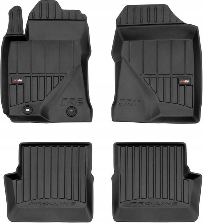 Gummimatten und Fußmatten Toyota Corolla 9 E12 2001-2007 3D Mulde