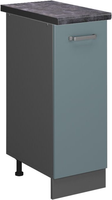 Vicco - Apothekerschrank R-Line, Blau-Grau, 30 cm , ap Anthrazit