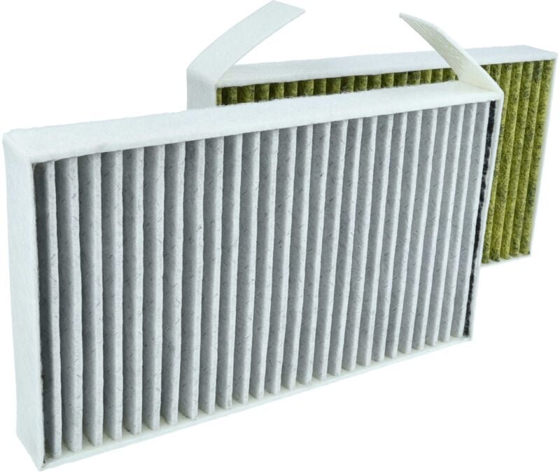 vhbw 2x Innenraumfilter kompatibel mit Tesla Model Y, 3 PKW - Mit Aktivkohle