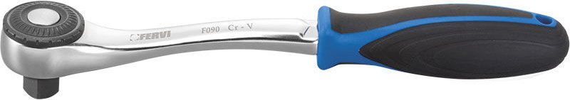 Ergonomische 1/2 Ratsche Fervi f090/1/4