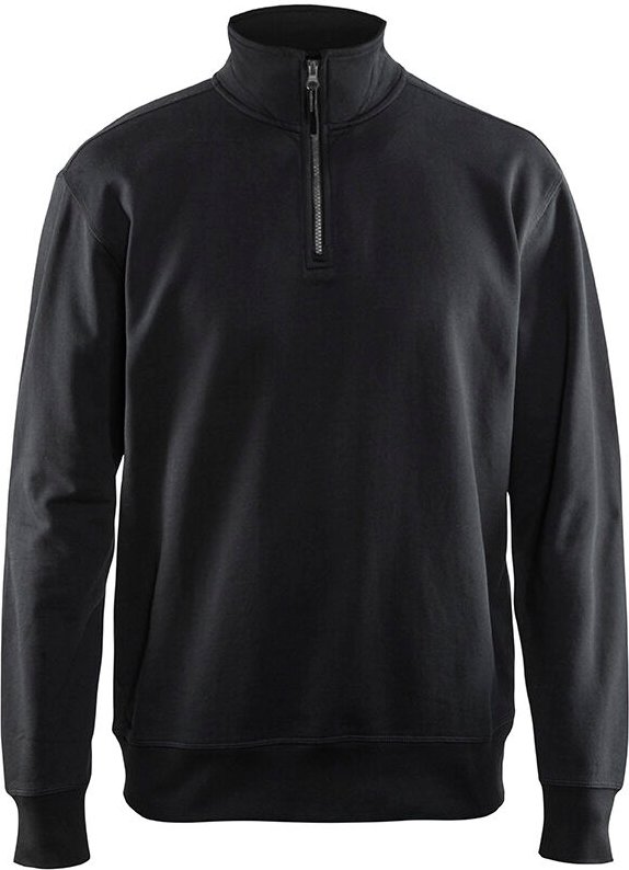 Arbeits-Sweatshirt mit LKW-Kragen 3369 - Schwarz XS