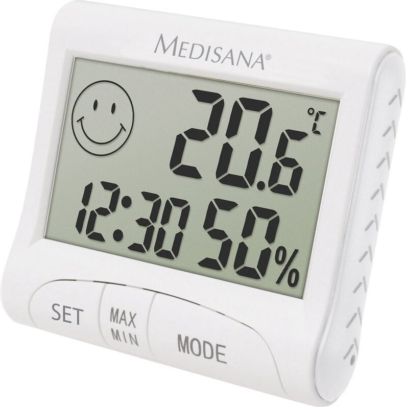 Medisana - hg 100 Hygrometer Weiß 60079
