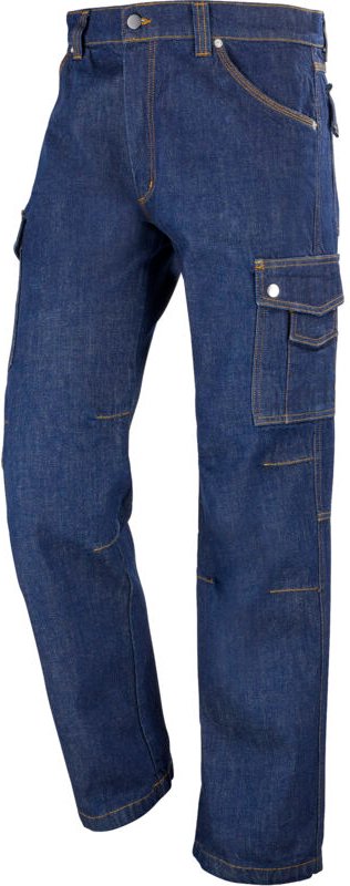 Jean'S Multipoches Handwerker Denim Blau Jean Xl - De(52)