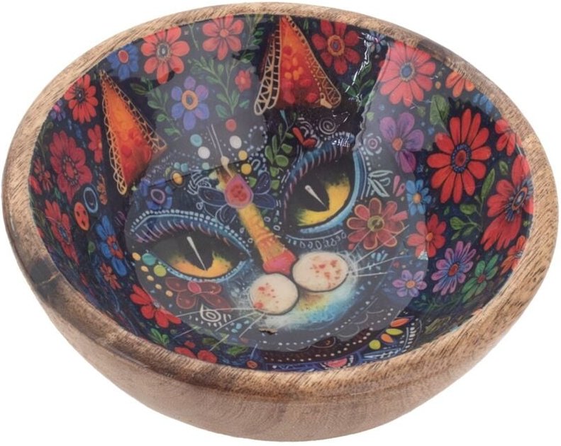 Rutschfester Katzennapf, erhöhter Futternapf, ergonomisches Design, leicht zu reinigen, ideal für Trocken- und Nassfutte...