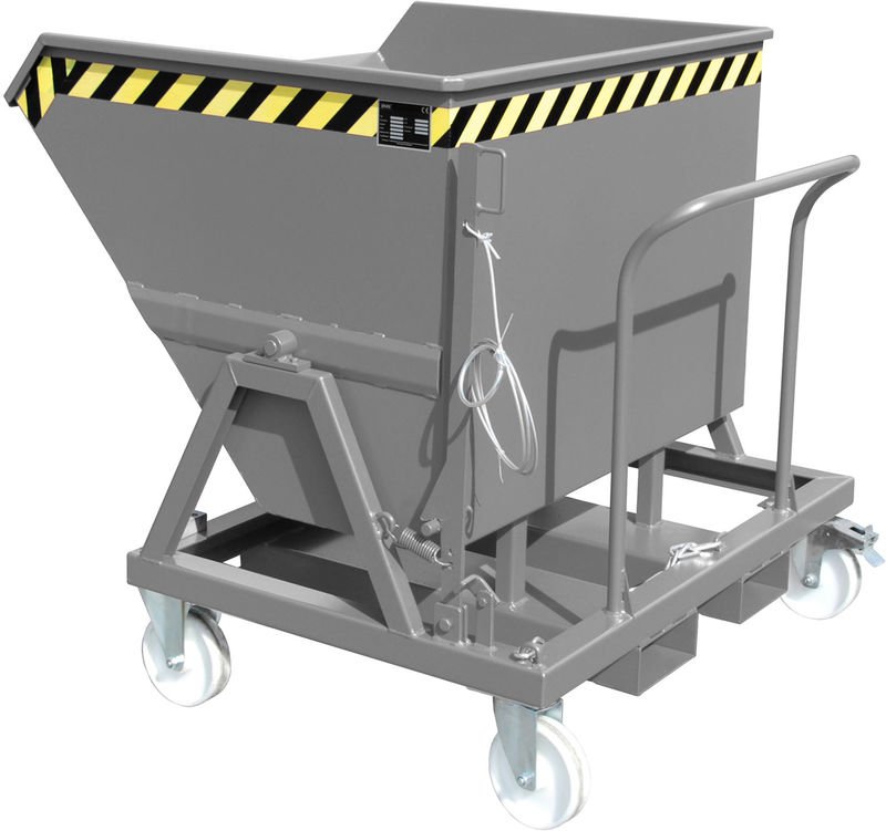 Bauer Kippmulde KS 550, lackiert, Mausgrau