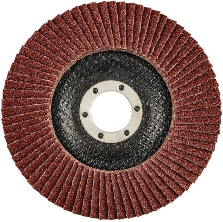 GRAPHITE Fächerscheibe 125 mm K60 – Schnelles Schleifen von Metall und Holz