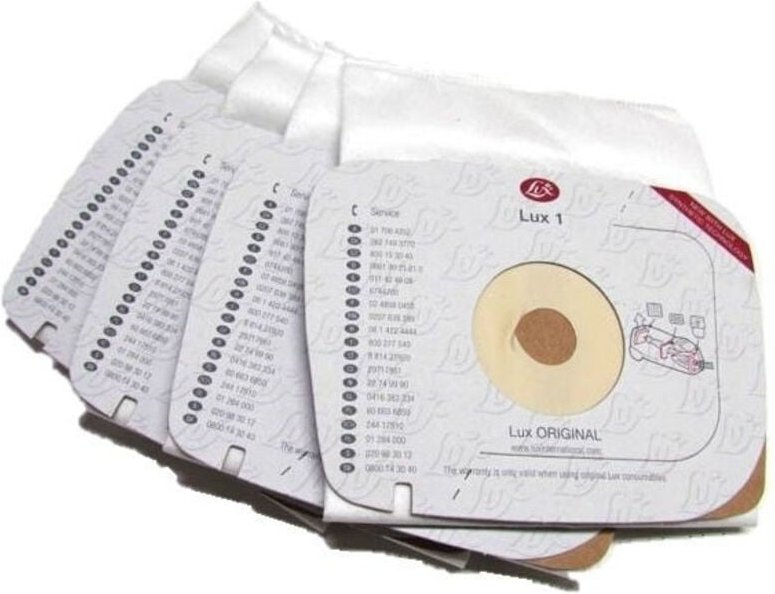 Ersatzteil - sos Accessoire Lot de 4 sacs pour Aspirateur LUX 103045 - - electro LUX