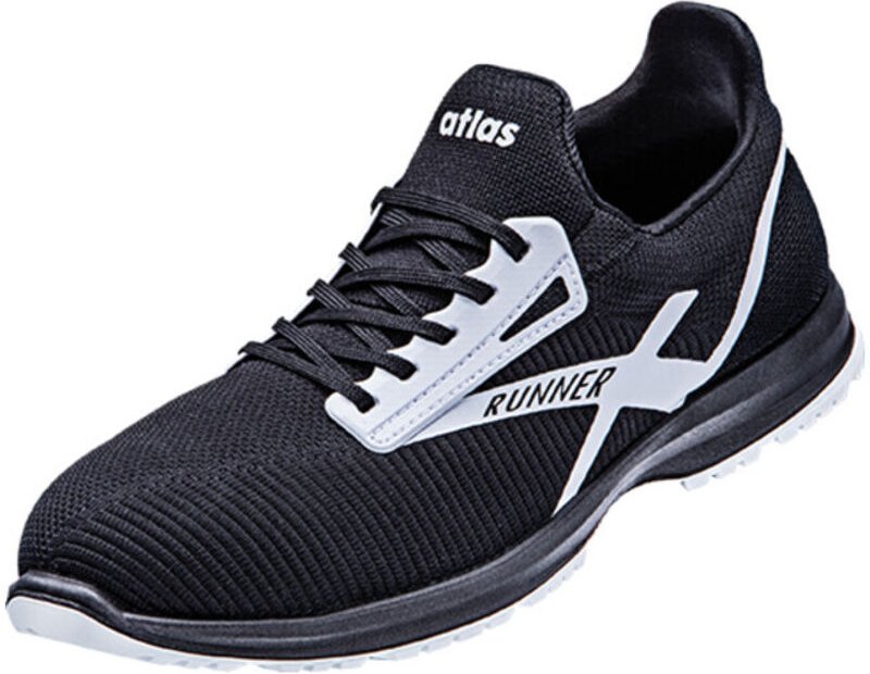 Sicherheitsschuhe runner 25 esd S1P schwarz Deep Black Arbeitsschuhe, Größe: 43 - Atlas
