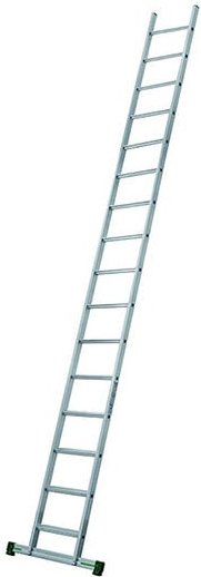 Anlegeleiter 19-stufig, zu erreichende Höhe 5.55m - PM595/LBPA