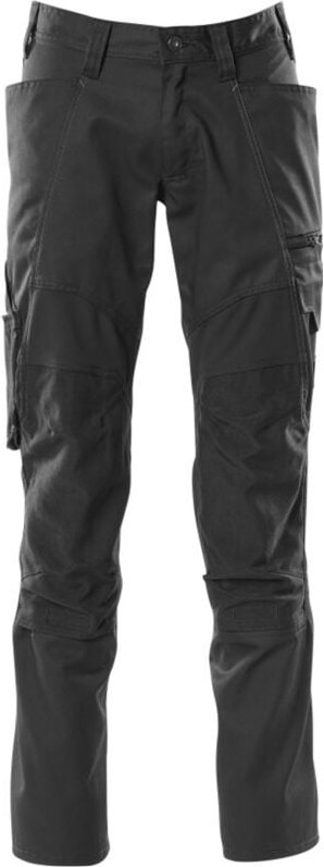 Thumbnail - Accelerate Hose mit CORDURA-Knietaschen 18579-442 Gr. 76C54 schwarz - Mascot
