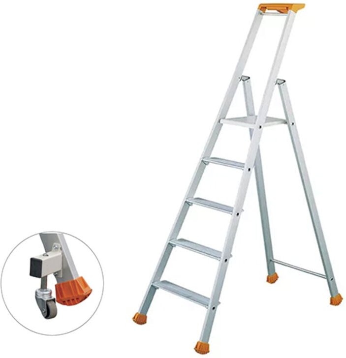 Thumbnail - Stehleiter 5 Stufen - Max. Arbeitshöhe 3.10m - 2370005R