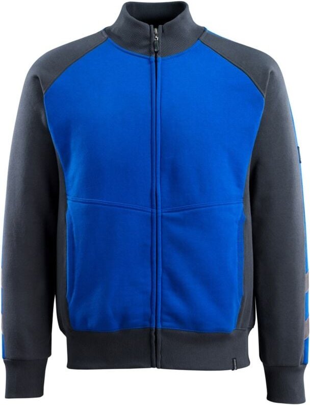 Mascot Sweatshirt AMBERG UNIQUE mit Reißverschluss 50565 Gr. XS kornblau/schwarzblau