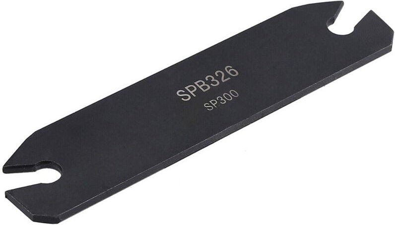 SPB326 Drehmeißel, 26-mm-Abstechnuten-Schneidwerkzeug mit 10 GTN-3 SP300 Hartmetalleinsätzen