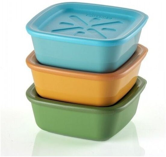 Iperbriko - Set aus mehrfarbigen Behältern 1,4 l