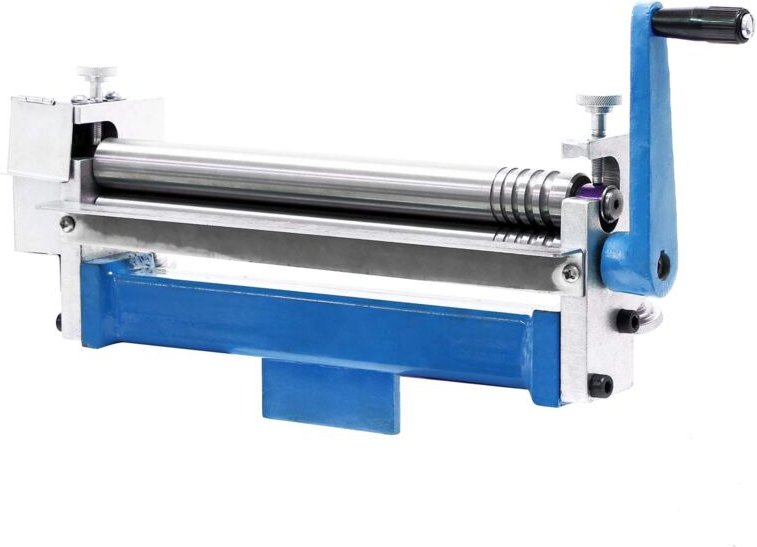 Wiltec - Drei Walzen Rundbiegemaschine 460 x 150 x 200 mm für Werkstücke bis 300 mm und 2,5 mm, Biegemaschine Rundbiegeg...